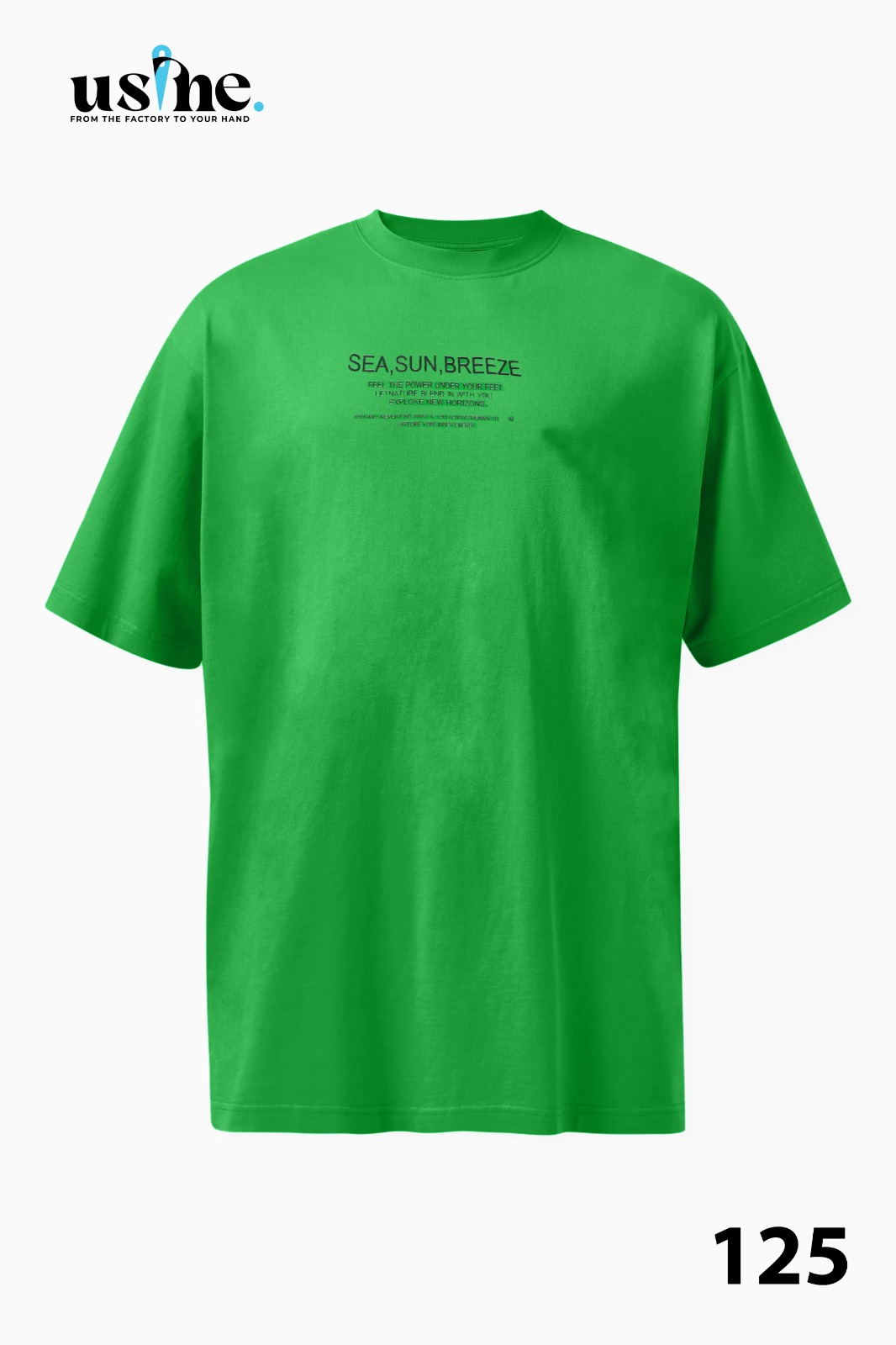 125 تيشرت رجالي صيفي SEA.SUN.BREEZE