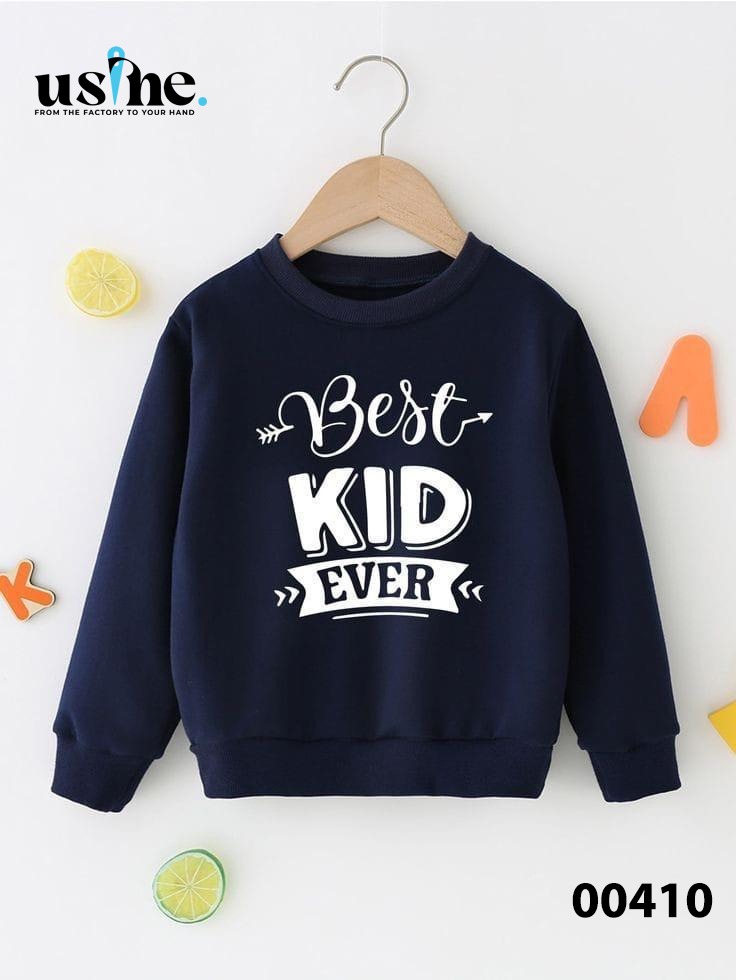 00410 ملابس اطفال شتوي سويتشرت Best k ever