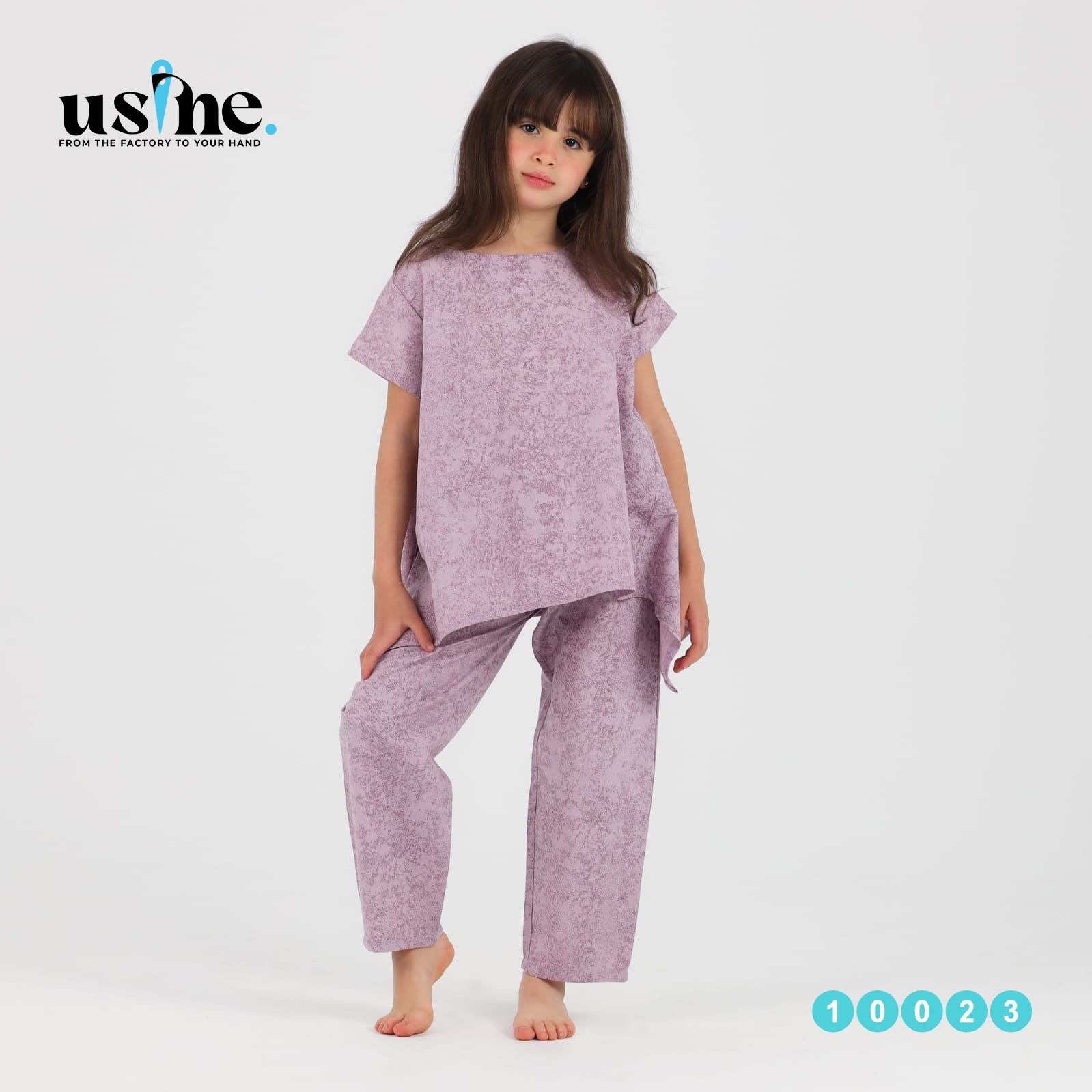 10023 سوت بناتي صيفي نص كم