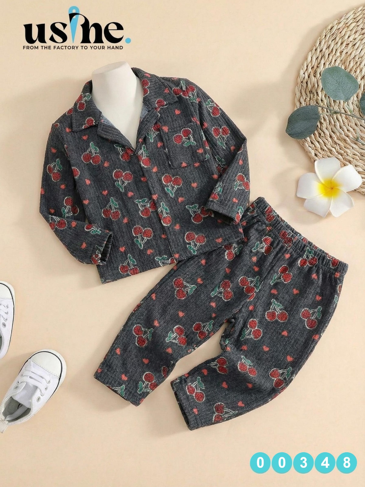 00348 بيجامه اطفالي كريزة