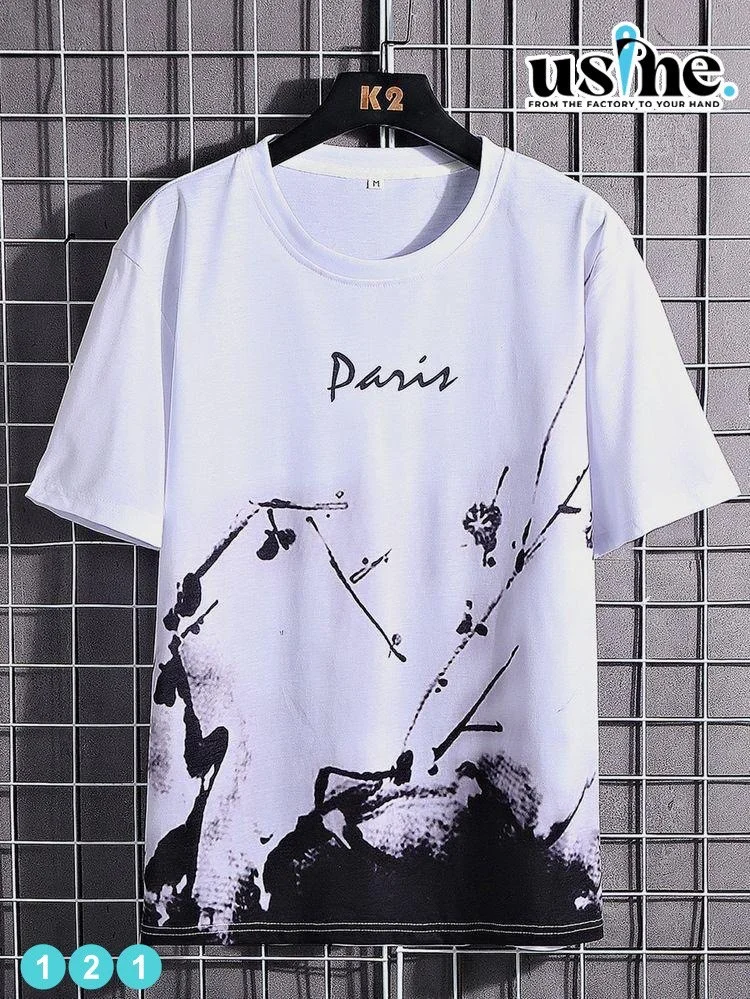 تي شيرت paris كود 121