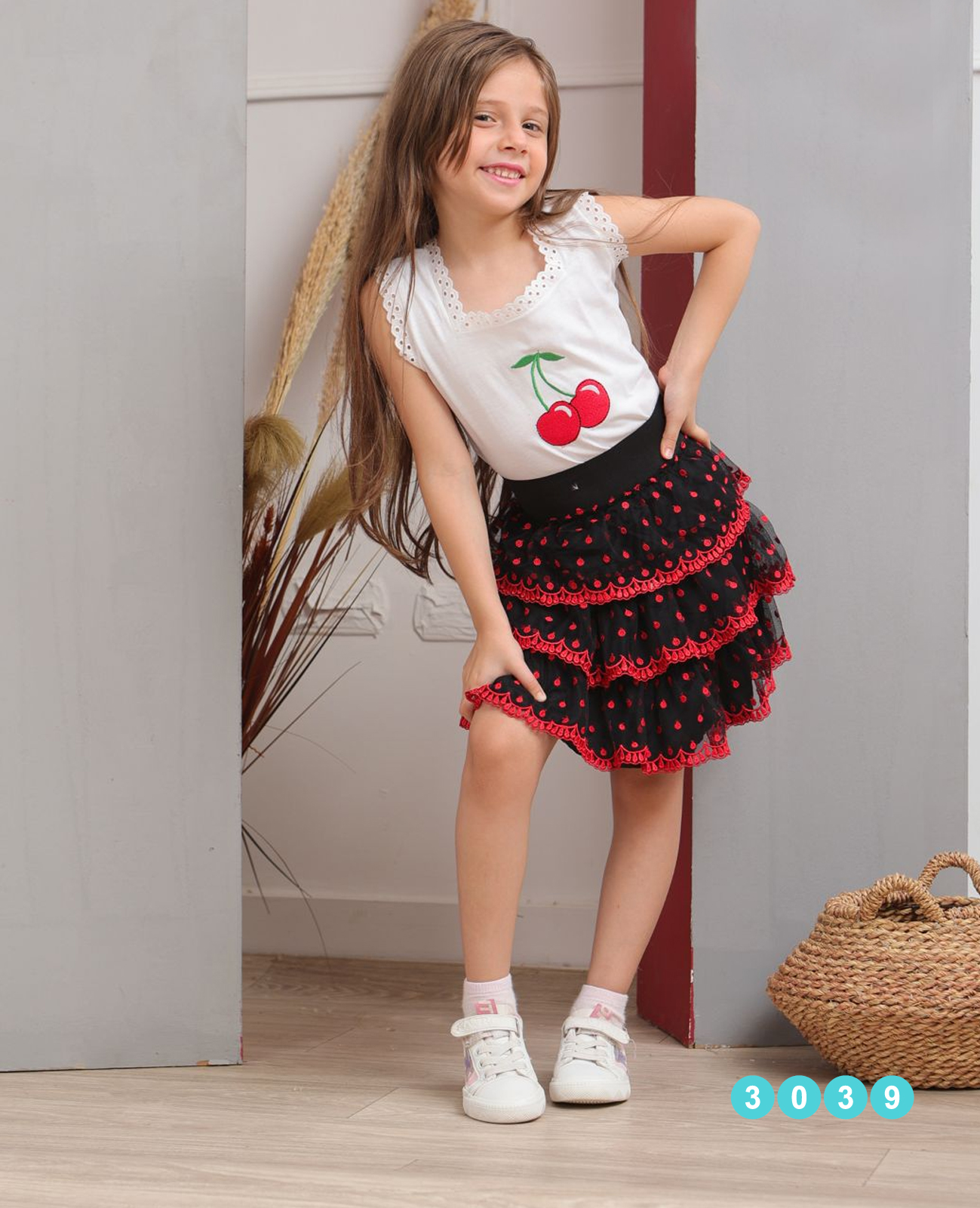 طقم  بناتي كود 3039