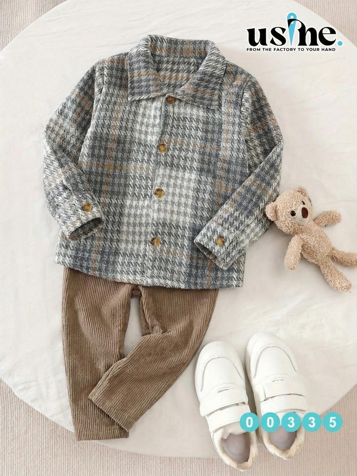 00335 طقم اولادي شيميز و بنطلون